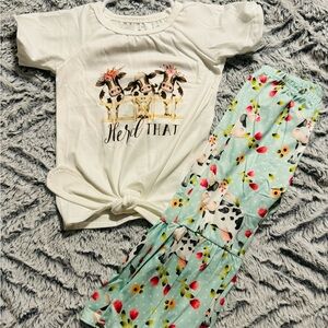 HERD THAT! Bell bottom pant set! SUPER CUTE & soft! BRAND NEW